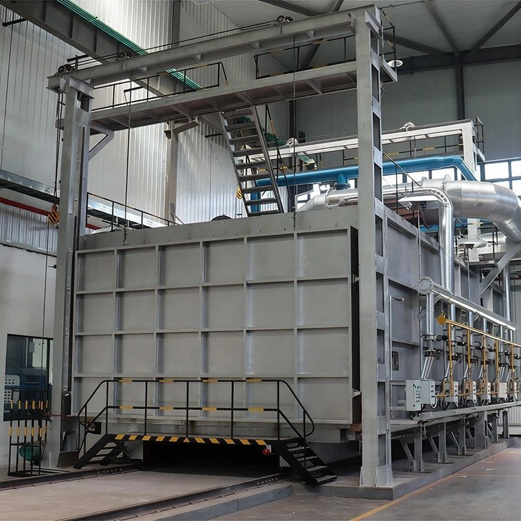Trolley forging furnace