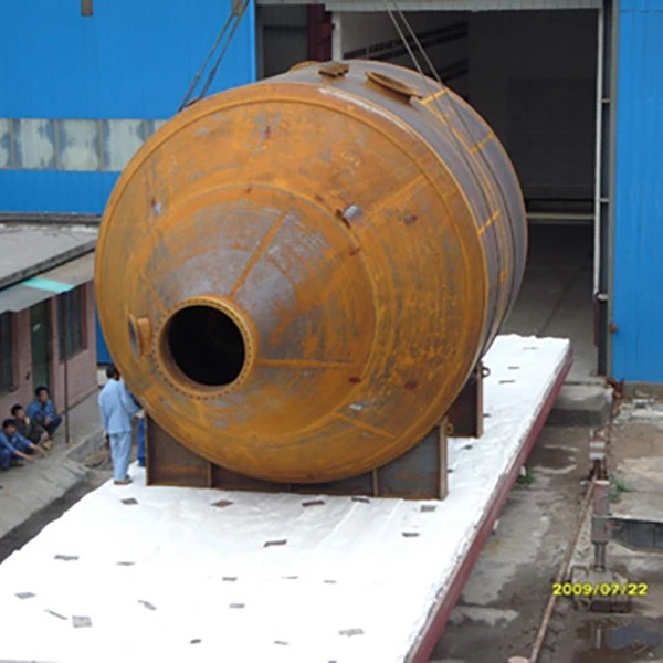 Trolley type tempering furnace